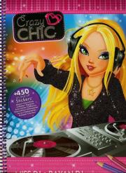Okładka książki Crazy Chic. Szkicownik. Moja Muzyka