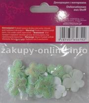 DEKORACJE MATERIALOWE MOTYLE ZIELONE 30 SZT F003. Autor: 284822. Dadada.pl Okładka książki DEKORACJE MATERIALOWE MOTYLE ZIELONE 30 SZT F003
