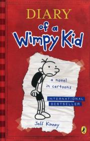 Diary of a Wimpy Kid. Autor: Jeff Kinney. Dadada.pl Okładka książki Diary of a Wimpy Kid
