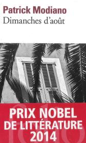 Dimanchez d'aout. Autor: Patrick Modiano. Dadada.pl Okładka książki Dimanchez d'aout
