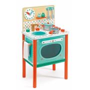 Opakowanie Drewniana kuchenka zielona Leo