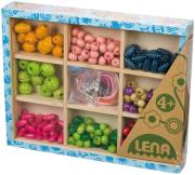 Opakowanie Drewniane koraliki 8 rodzajów