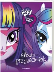 Okładka książki Equestria girls. Album przyjaciółek