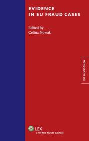 Okładka książki Evidence in EU fraud cases