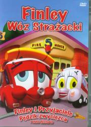 Okładka książki Finley wóz strażacki Finley i Przyjaciele Pędzik zwycięzca