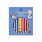 Opakowanie Flamastry dwustronne 10szt niebieskie