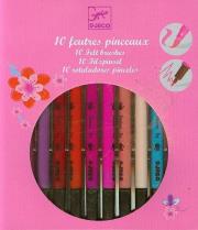 Opakowanie Flamastry dwustronne 10szt różowe