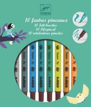 Opakowanie Flamastry dwustronne 10szt zielone