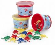 Gra  Skaczące żabki PLASTIKOWE PUDEŁKO. Wydawca: Viking Toys. Dadada.pl Opakowanie Gra  Skaczące żabki PLASTIKOWE PUDEŁKO