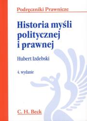 Historia myśli politycznej i prawnej. Autor: Izdebski Hubert. Dadada.pl Okładka książki Historia myśli politycznej i prawnej