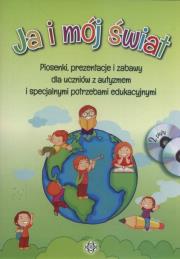 Ja i mój świat. Piosenki, prezentacje... CD + DVD. Autor:   Praca zbiorowa. Dadada.pl Okładka książki Ja i mój świat. Piosenki, prezentacje... CD + DVD