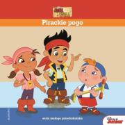 Okładka książki Jake i piraci z Nibylandii. Pirackie pogo