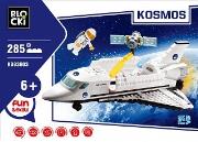 Okładka książki Klocki Blocki Kosmos Prom kosmiczny 285 elementów