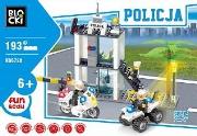 Okładka książki Klocki Blocki Policja Posterunek 193 elementy