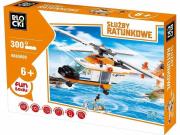 Okładka książki Klocki Blocki Służby ratunkowe Śmigłowec 300 elementów