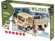 Okładka książki Klocki Blocki Wojsko Ciężarówka 183 elementy