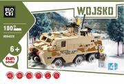 Okładka książki Klocki Blocki Wojsko Transporter opancerzony 180 elementów