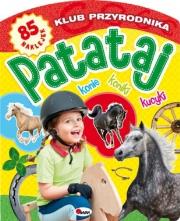 Klub Przyrodnika Patataj. Autor: Piotr Kozera. Dadada.pl Okładka książki Klub Przyrodnika Patataj