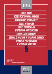 Okładka książki Kodeks karny. Kodeks postępowania karnego. Kodeks karny wykonawczy. Kodeks wykroczeń. Kodeks postępo