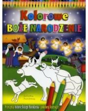 Kolorowe Boże Narodzenie. Autor: Godfrey Jana, Doherty Paula. Dadada.pl Okładka książki Kolorowe Boże Narodzenie