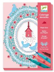 Koronkowa malowanka - Mały las. Wydawca: Djeco. Dadada.pl Opakowanie Koronkowa malowanka - Mały las