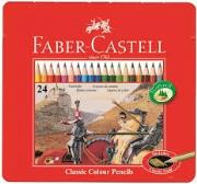 Okładka książki KREDKI RYCERZ 24 SZT METALOWE OPAKOWANIE BPZ-FABER CASTELL
