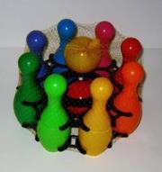 Opakowanie Kręgle mini w koszyku