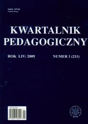 Opakowanie Kwartalnik pedagogiczny nr 1/2009
