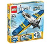 Lego Creator Lotnicze przygody. Wydawca: Alegoria. Dadada.pl Opakowanie Lego Creator Lotnicze przygody