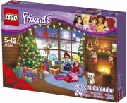 Lego Friends Kalendarz Adwentowy. Wydawca: Alegoria. Dadada.pl Opakowanie Lego Friends Kalendarz Adwentowy