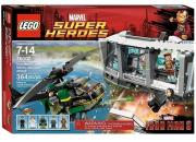 Lego Superbohaterowie Iron Man Atak na posiadłość. Wydawca: Alegoria. Dadada.pl Opakowanie Lego Superbohaterowie Iron Man Atak na posiadłość