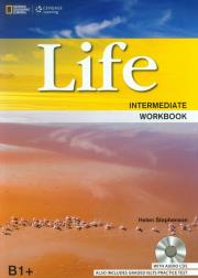 Okładka książki Life Intermediate Workbook + 2CD