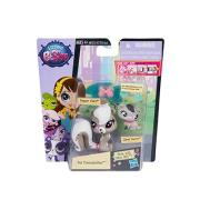 Opakowanie Littlest Pet Shop zwierzaki z akcesoriami Pepper Clark i Dawn Ferris