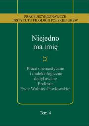 Opakowanie Niejedno ma imię