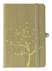 Opakowanie Notes A6 Ivory  Drzewo beżowy
