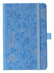 Opakowanie Notes A6 Ivory Ptaki niebieski