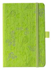 Opakowanie Notes A6 Ivory Ptaki zielony