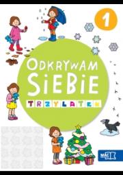Okładka książki Odkrywam siebie 1 Trzylatek Karty pracy