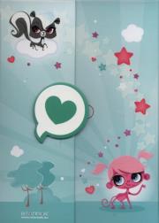 Opakowanie Pamiętnik zamykany w magnetycznym pudełku Littlest Pet Shop