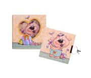 Opakowanie Pamiętnik zamykany w pudełku magnetycznym Misie