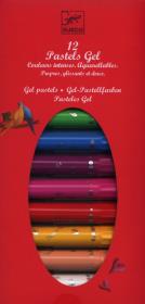 Pastele żelowe różowe 12 kolorów. Autor: DJ08806. Dadada.pl Okładka książki Pastele żelowe różowe 12 kolorów