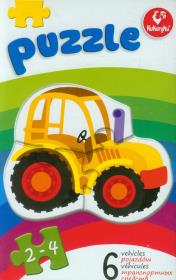 Pierwsze puzzle Pojazdy. Wydawca: Promatek. Dadada.pl Opakowanie Pierwsze puzzle Pojazdy
