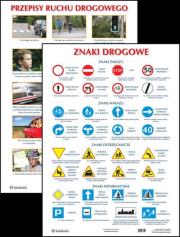 Okładka książki Plansza - Znaki / przepisy drogowe