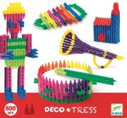Plastikowe magiczne klocki Deco Tress 800 sztuk. Wydawca: Djeco. Dadada.pl Opakowanie Plastikowe magiczne klocki Deco Tress 800 sztuk