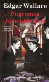 Pogromca hien ludzkich. Autor: Edgar Wallace. Dadada.pl Okładka książki Pogromca hien ludzkich