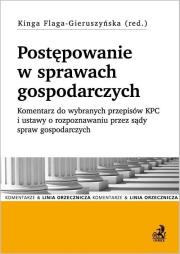 Postępowanie w sprawach gospodarczych. Wydawca: C.H. Beck. Dadada.pl Opakowanie Postępowanie w sprawach gospodarczych