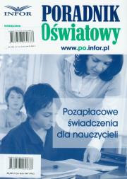 Pozapłacowe świadczenia dla nauczycieli. Autor: Makos Anna. Dadada.pl Okładka książki Pozapłacowe świadczenia dla nauczycieli