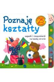 Okładka książki Poznaję kształty 25 okienek