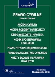 Okładka książki Prawo cywilne Zbiór przepisów