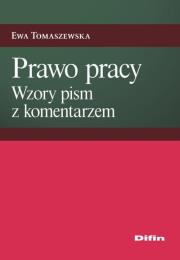 Prawo pracy. Autor: Tomaszewska Ewa. Dadada.pl Okładka książki Prawo pracy